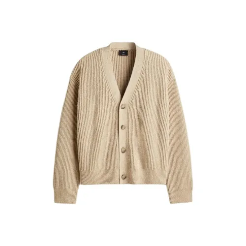 H M Бежевый Мужской Трикотаж