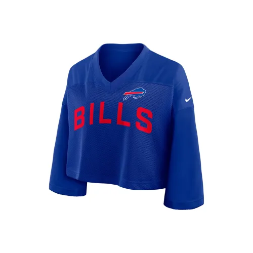 nike Dri Fit Синий Женские Короткие топы