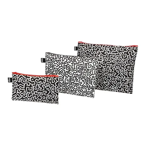 Loqi Keith Haring Коллаборация Полиэстер Макияж Косметички для путешествий Органайзеры для путешествий Женские Многоцветный