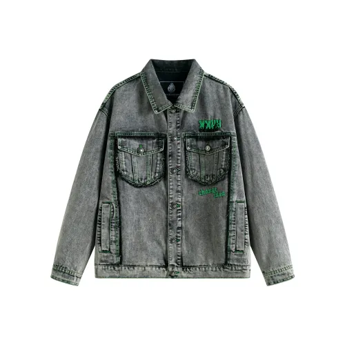 Clubxxhh Черный Унисекс Джинсовые куртки