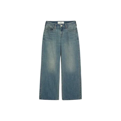 Hollister Blue Women's Jeans Hollister Синий Женские Джинсы