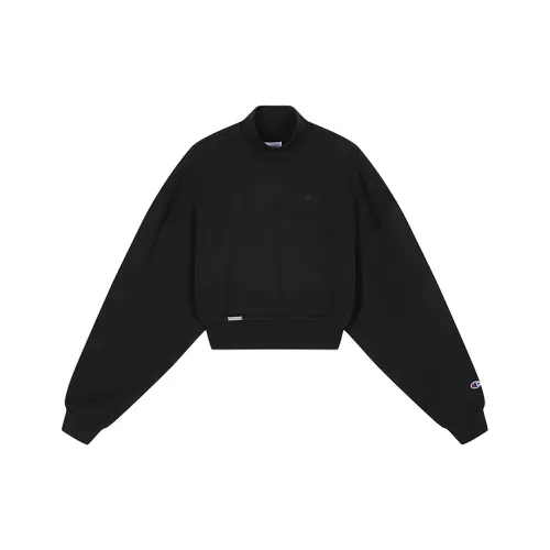 Champion Черный Женский Свитшот
