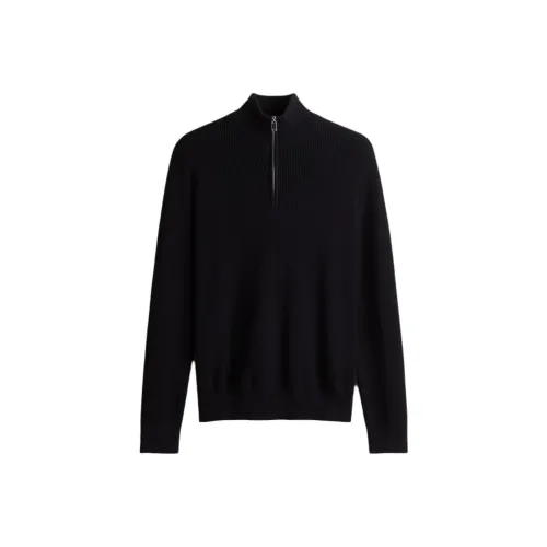 H M Морской Синий Мужские Свитера