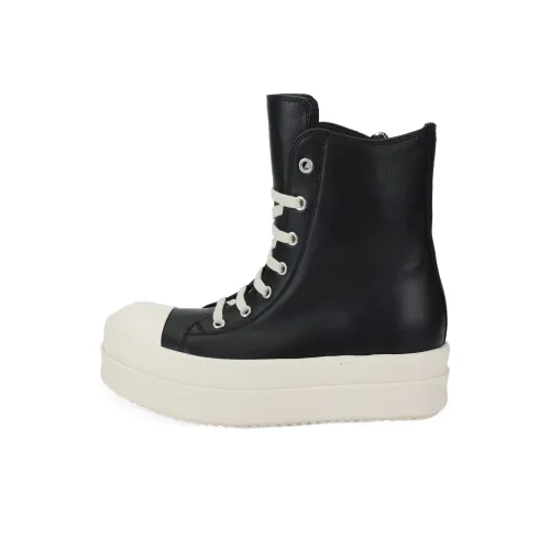 RICK OWENS совместный бренд RO LUXOR Высокие кроссовки для скейтбординга Мужские Черные