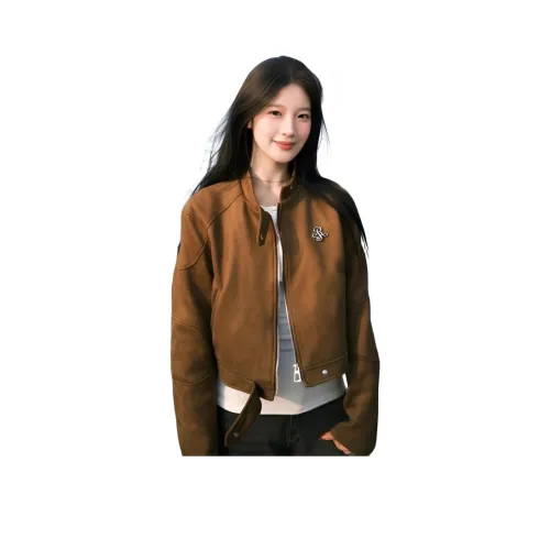 COHX Коричневый Женский Куртки