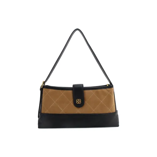 Carit Koty Полиуретан ПУ (полиуретан) Сумка через плечо Стандартная Женская Коричневый Серый