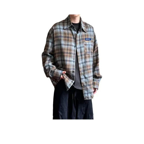 RKVC Темный кофейный + Trademark Унисекс Рубашки