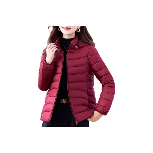 The Temptation Of The Muse Воротник-стойка С капюшоном Пуховая куртка Женская