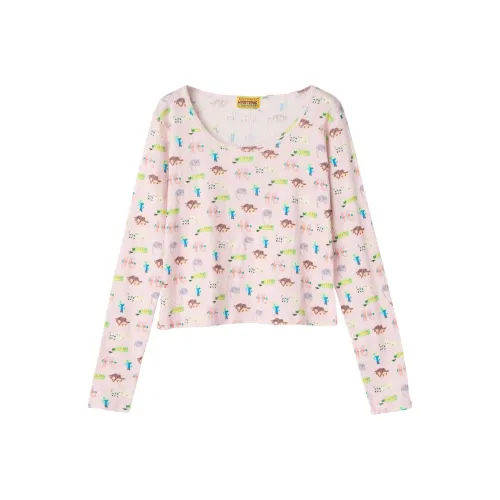 HYSTERIC GLAMOUR x Minky Qian Minky Qian Коллаборация T-рубашка Женская