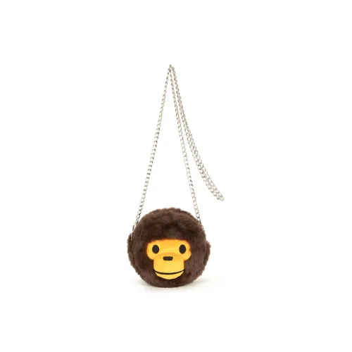 BABY MILO STORE BY A BATHING APE Сумка через плечо Женская Коричневая