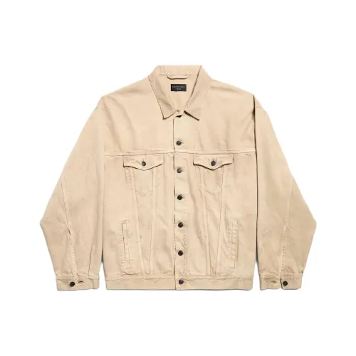 Balenciaga Denim Jacket Loose Fit Men's