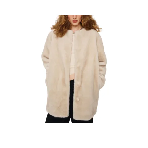 Reformation Devin Искусственный мех Пальто Женское