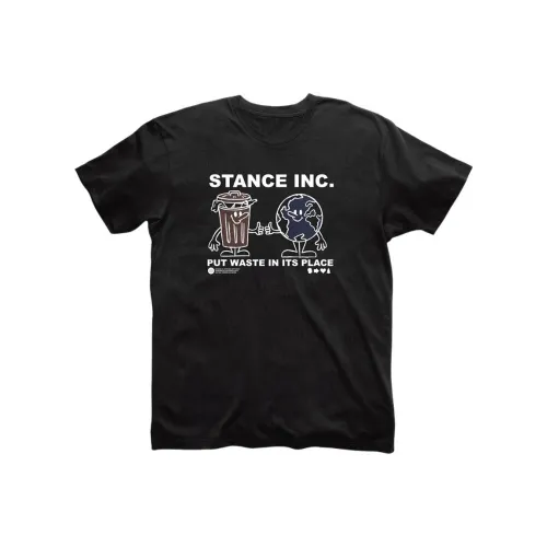 Stance Черный A3SS1A22EC BLK Унисекс T-рубашки