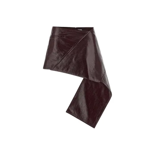 COURREGES Кожаные короткие юбки Женские