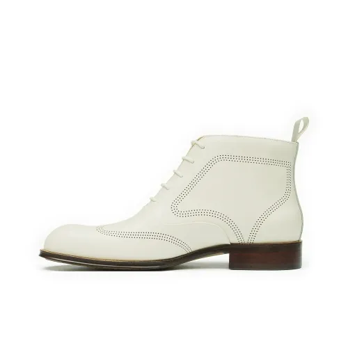 FARVARWO Мартинсы Натуральная кожа Мужская обувь MID Топ Обувь Мужская