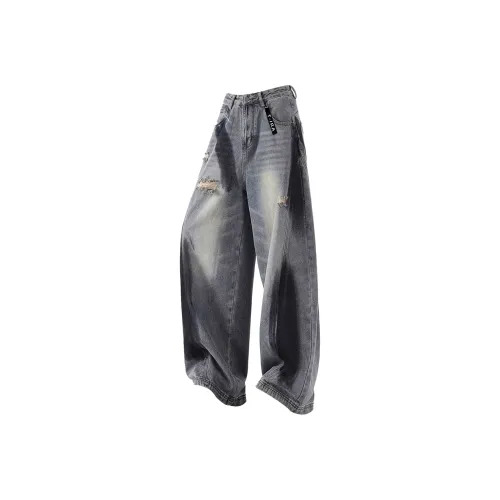 T IRA Синий Без Бренда Застежка Унисекс Джинсы