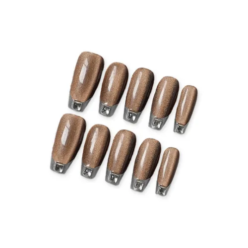 FINGERBOOK MBTI Personality Collection African Cyber Medium Трапеция LADDER Коричневый Градиентный Кошачий глаз