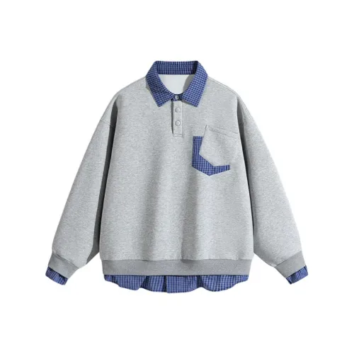 TSGM Mock Двухкомпонентный свитшот унисекс