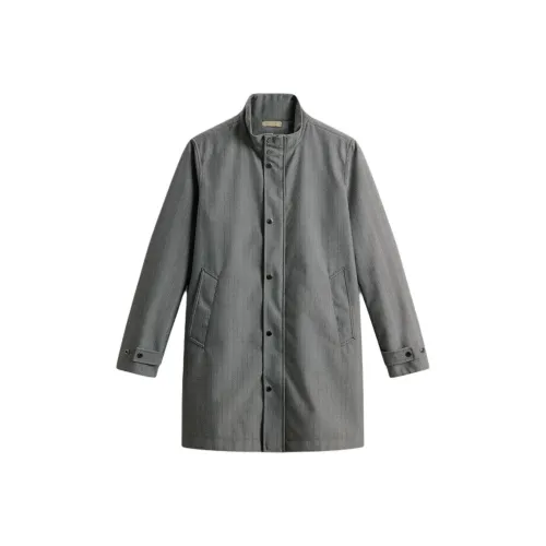 WOOLRICH Серый Мужской Пальто