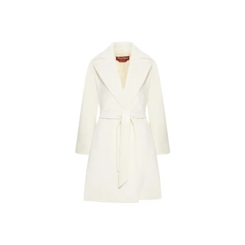 MaxMara Studio Белое Женское Пальто