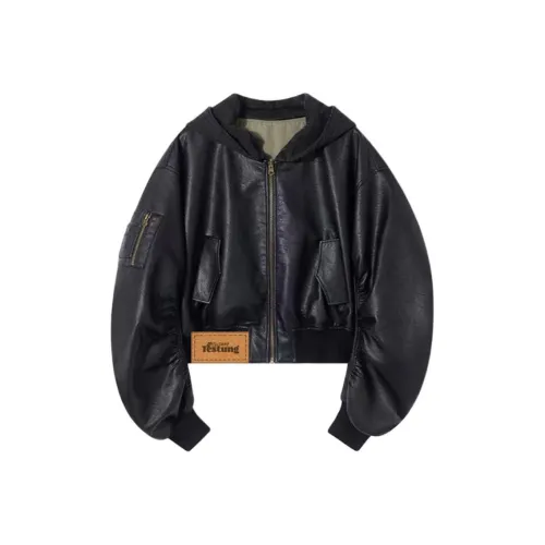 PAINT STAIN Черный Унисекс Куртки