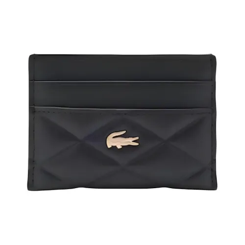 LACOSTE Collaboration Коровья кожа Держатель для карт Женский Черный