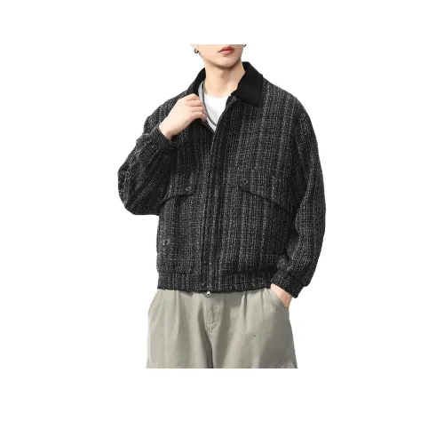 ZENGZHI Куртка Свободный крой Прямой крой Унисекс