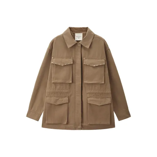 Giordano 07 Nomad Green Women's Trench