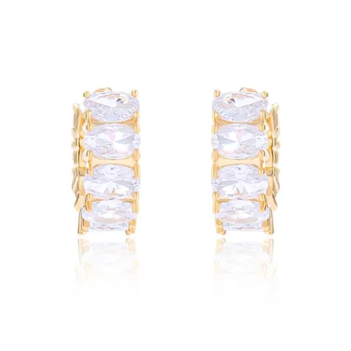 Серьги-гвоздики из меди WEST ISLAND для женщин