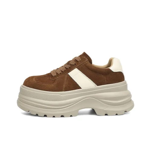 Rosa Bianca Высота Увеличивающая Легкая Низкий Топ Повседневная Обувь Женская