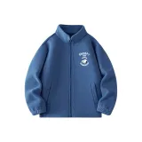 [Мальчики Флис Пальто] Серый Синий Avatar Nuby XZR_3