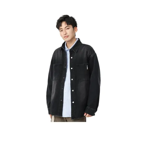 Tonlion Черные Унисекс Рубашки