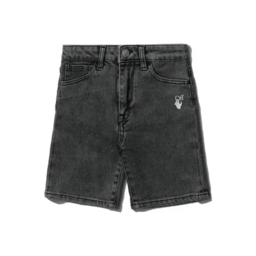 Off Белый черный Kids Short
