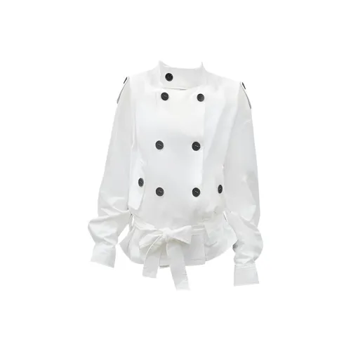 CHARM GLOW Белый Женский Тренч