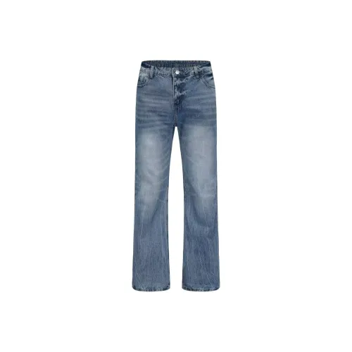 HSWLD Светло-синие унисекс джинсы