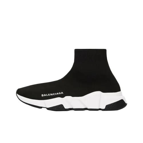 Balenciaga Speed High Топ Повседневная обувь Мужская Черная