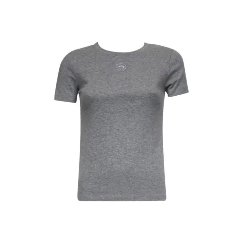 Marine Serre Серый Женские T-рубашки