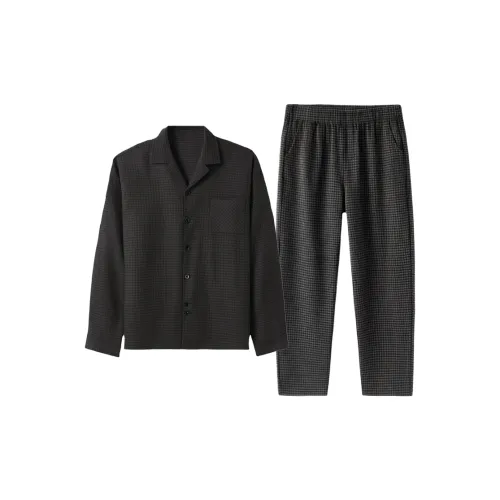 TLXT Dark Ink Gray Мужской Пижамный Комплект