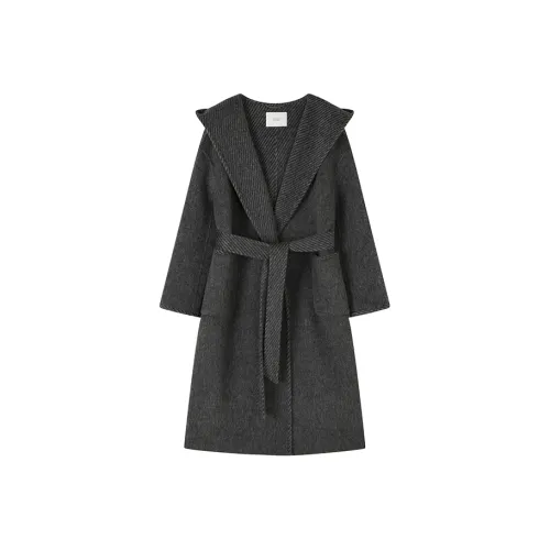 MOHANYIMEI CH Серый Женское Пальто