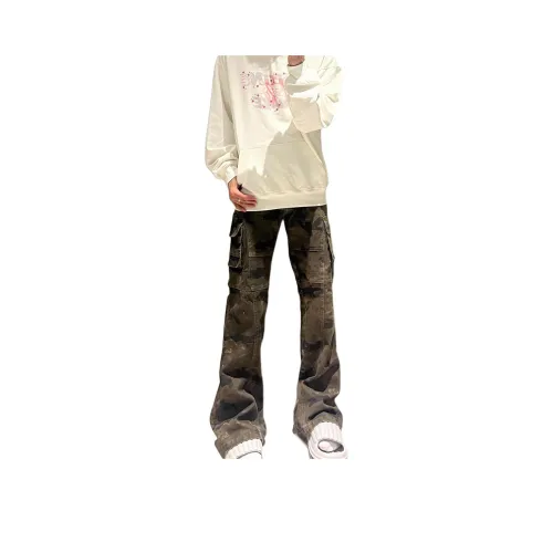 KVIV Камуфляж Мужские Джинсы