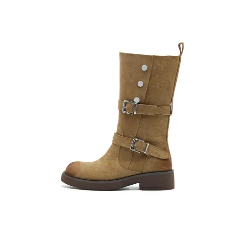 TRANOI Western Boots Knee-High Boots 4CM Women's