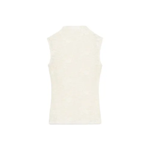 ZARA Натуральный Белый Женские Майки