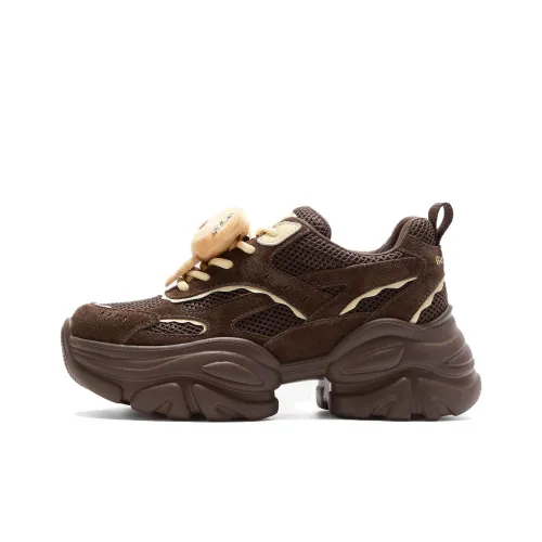 TATA Медвежонок Family Collection Lauren Медвежонок Низкий Топ Толстая Подошва Кроссовки Женские