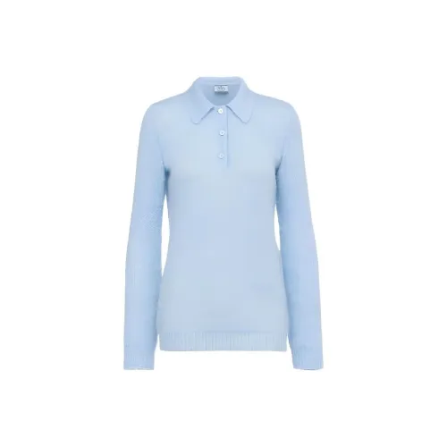 PRADA Синий Женское Поло