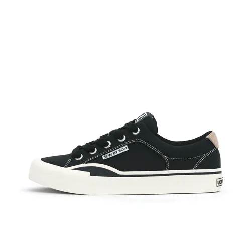 SEW BY SOU Canvas Shoes Unisex Black