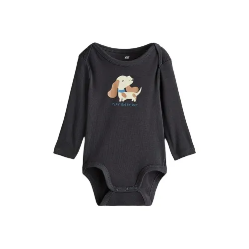 H M Темно-серый Play Every Day Kids Комбинезоны Ползунки