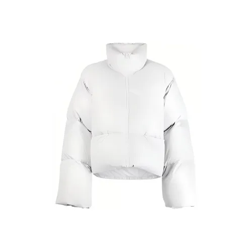 LOW CLASSIC Пуховик Женский Светло-Серый