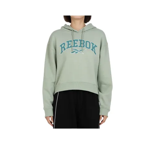 Reebok Зеленый Женский Свитшот