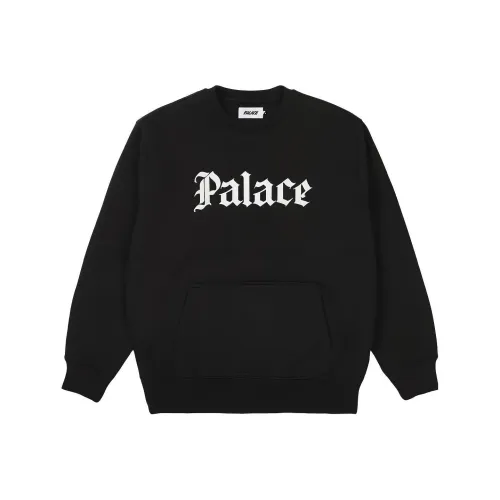PALACE Черные мужские свитшоты