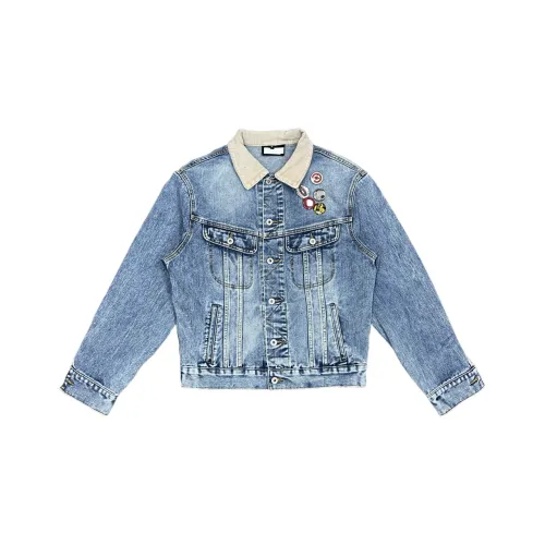 PGKZ Синий Унисекс Джинсовые куртки